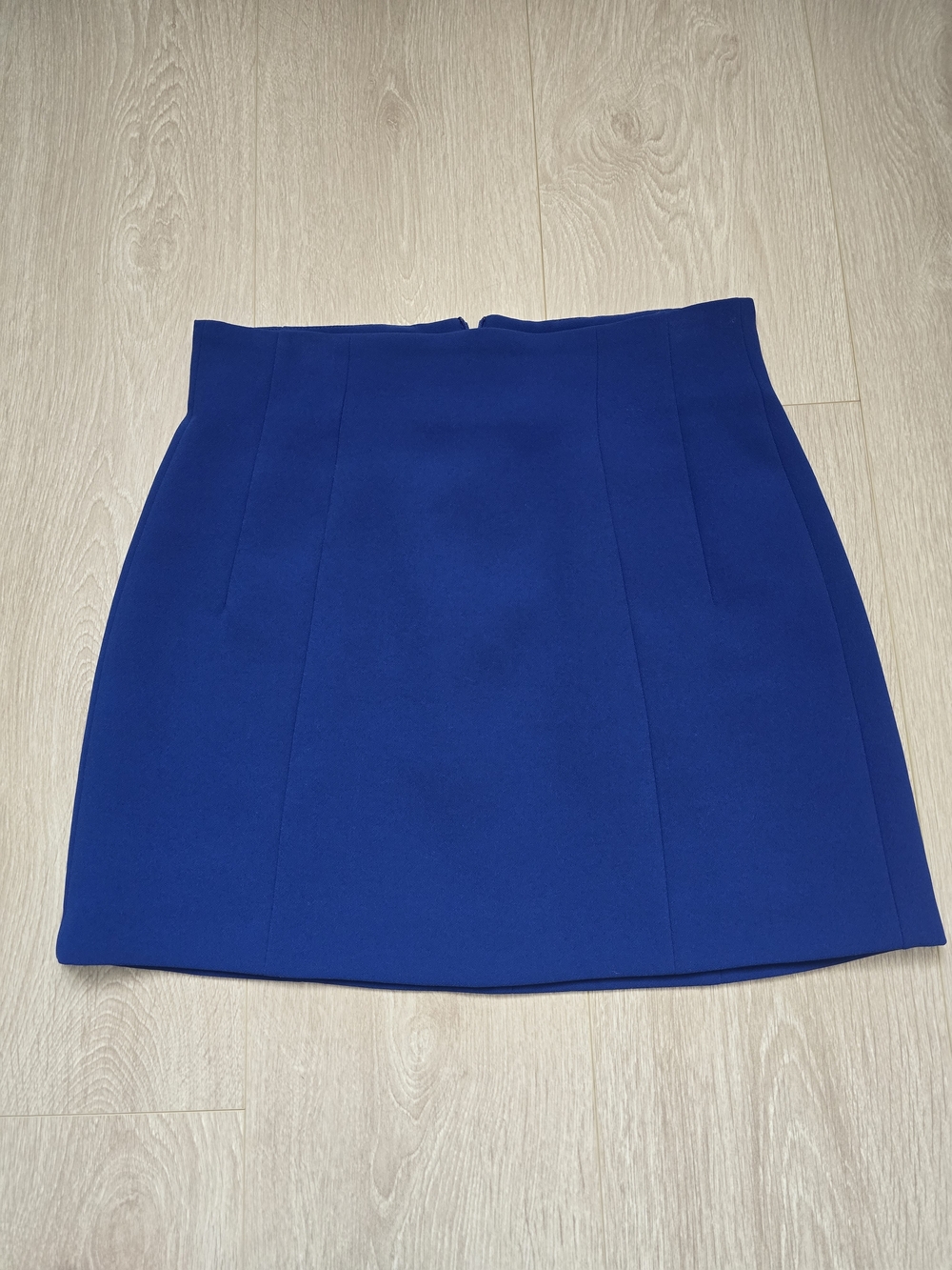 Zara Cobalt Tailored Mini Skirt Size S